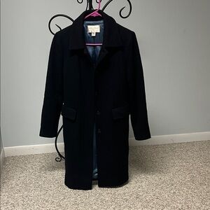 Petite Sophisticate Black Coat